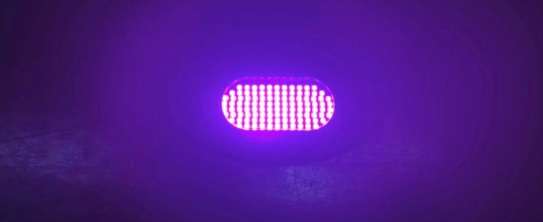Ironclad Series 108 LED White + UV Rock Lights