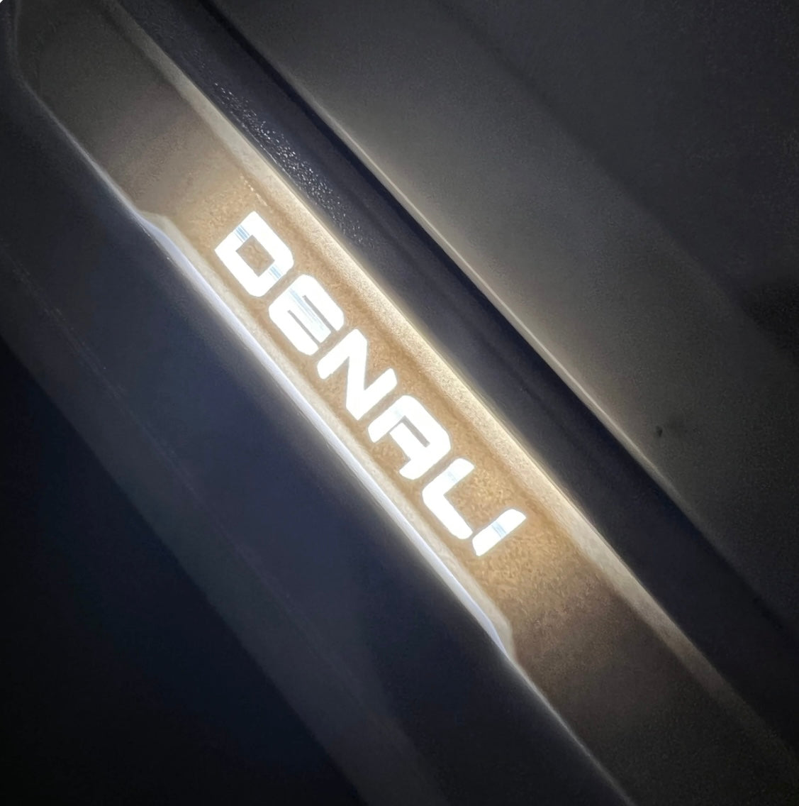 GMC fender molding lights