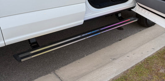 Ironclad Elite PowerSteps – Custom LED Show Truck Running Board