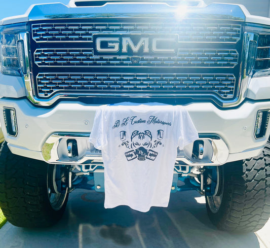 BLCM logo white/Black
