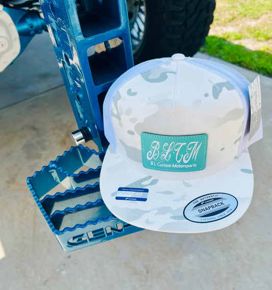 White Camo BLCM hat